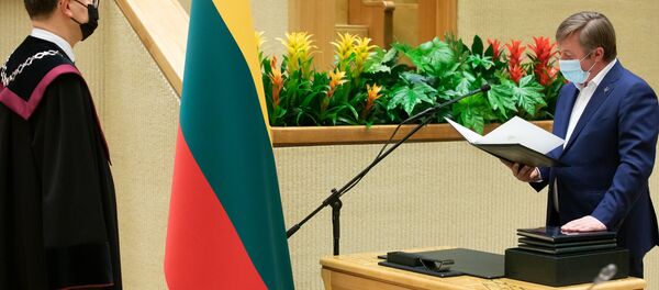 Бывший депутат Сейма Литвы Рамунас Карбаускис - Sputnik Литва