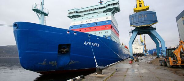 Атомный ледокол Арктика Атомный ледокол Арктика - Sputnik Lietuva