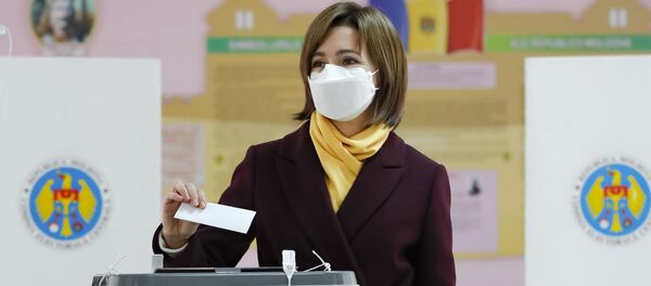 Кандидат в президенты Молдавии Майя Санду - Sputnik Литва