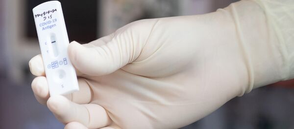 Тест на коронавирус Тест на коронавирус - Sputnik Литва