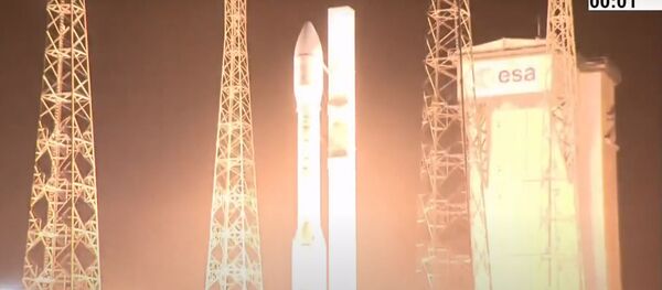 Pasirodė vaizdo įrašas apie nesėkmingą raketos Vega paleidimą iš Kuru kosmodromo Pasirodė vaizdo įrašas apie nesėkmingą raketos Vega paleidimą iš Kuru kosmodromo - Sputnik Lietuva