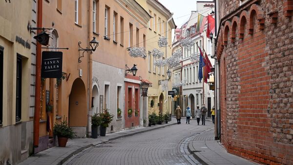 Улица Стиклю в старом городе, Вильнюс - Sputnik Lietuva