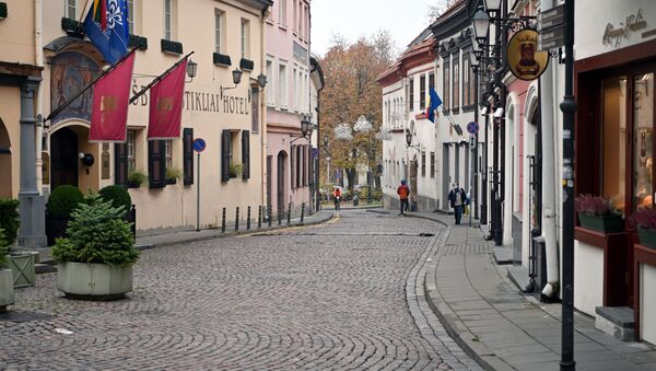 Улица Стиклю в старом городе, Вильнюс - Sputnik Литва