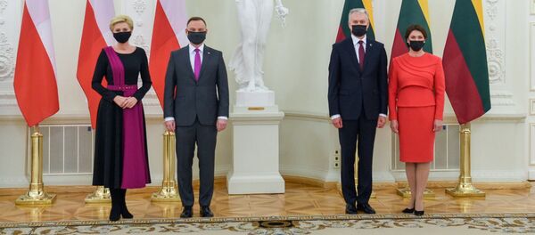 Встреча Гитанаса Науседы с Анджеем Дудой Встреча Гитанаса Науседы с Анджеем Дудой - Sputnik Lietuva