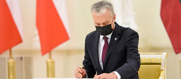 Президент Литвы Гитанас Науседа, архивное фото - Sputnik Литва