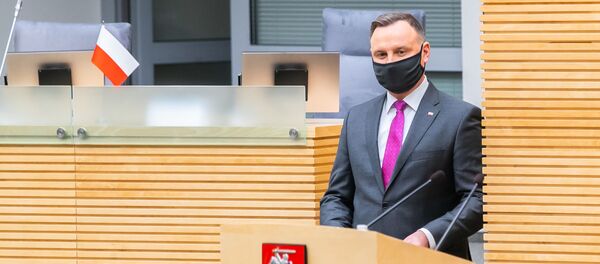 Президент Польши Анджей Дуда - Sputnik Литва