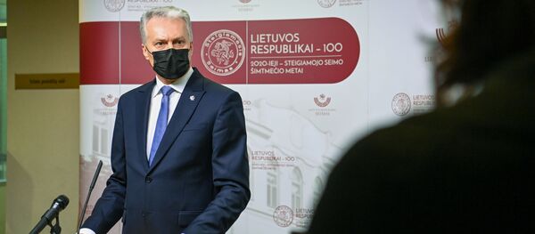 Президент Литвы Гитанас Науседа Президент Литвы Гитанас Науседа - Sputnik Lietuva