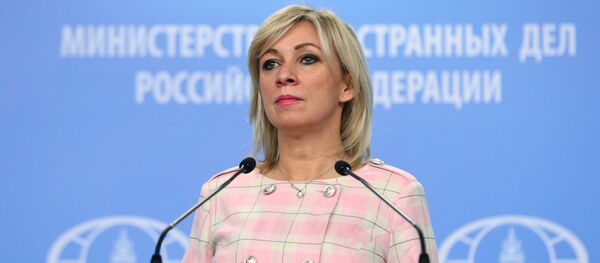 Официальный представитель Министерства иностранных дел РФ Мария Захарова Официальный представитель Министерства иностранных дел РФ Мария Захарова - Sputnik Lietuva