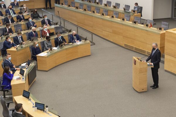 Сейму Литвы представили кандидата в премьеры - Sputnik Литва