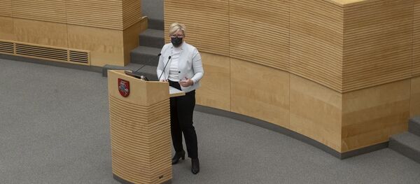 Депутат Сейма Литвы Ингрида Шимоните - Sputnik Литва