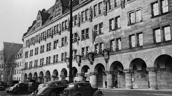 Здание Нюрнбергского Дворца юстиции, архивное фото - Sputnik Литва