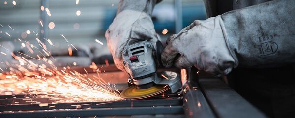 Работы по металлу, архивное фото - Sputnik Литва