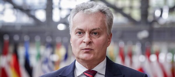 Президент Литвы Гитанас Науседа - Sputnik Литва