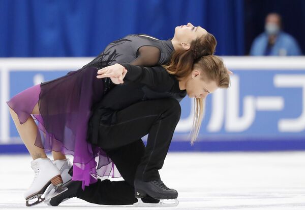 Рид и Амбрулявичюс представили новую программу на Гран-при в Москве - Sputnik Литва