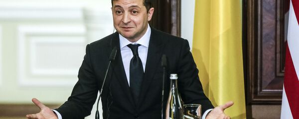 Президент Украины Владимир Зеленский - Sputnik Литва