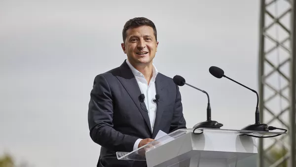 Президент Украины Владимир Зеленский - Sputnik Lietuva