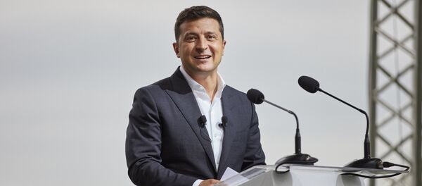 Президент Украины Владимир Зеленский - Sputnik Lietuva