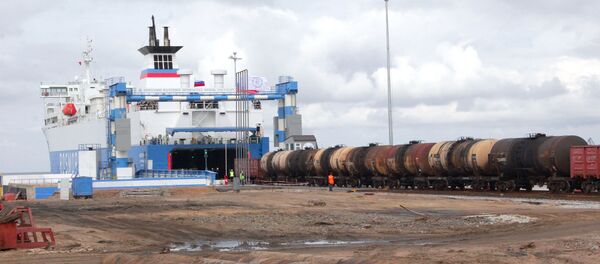 Морской торговый порт Усть-Луга - Sputnik Литва