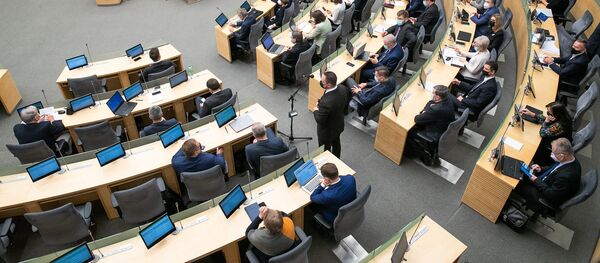 Заседание Сейма Литвы - Sputnik Литва