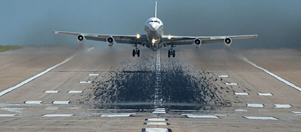 Самолет наблюдения США OC-135B Самолет наблюдения США OC-135B - Sputnik Lietuva