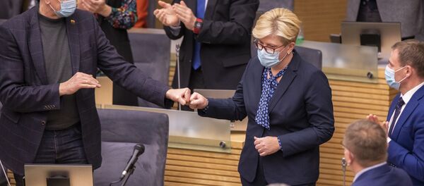 Премьер-министр Литвы Ингрида Шимоните - Sputnik Lietuva