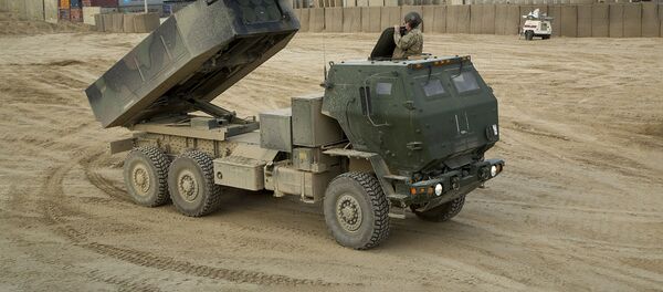 Реактивная система залпового огня HIMARS, архивное фото - Sputnik Литва