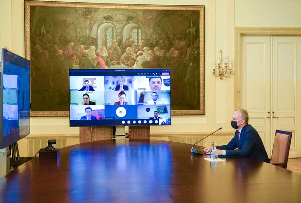 Президент Литвы высказался о работе Сейма в условиях второй волны COVID-19 Президент Литвы высказался о работе Сейма в условиях второй волны COVID-19 - Sputnik Литва