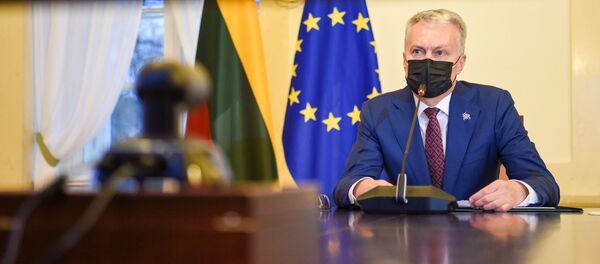 Президент Литвы Гитанас Науседа Президент Литвы Гитанас Науседа - Sputnik Lietuva