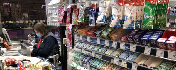 Касса в сети супермаркетов магазинов Maxima - Sputnik Литва