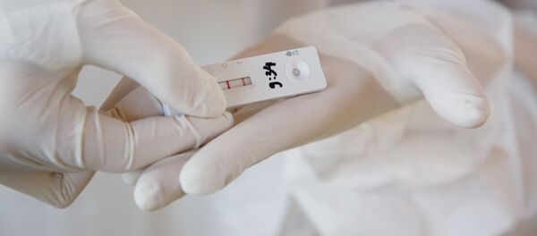 Тест на коронавирус Тест на коронавирус - Sputnik Lietuva