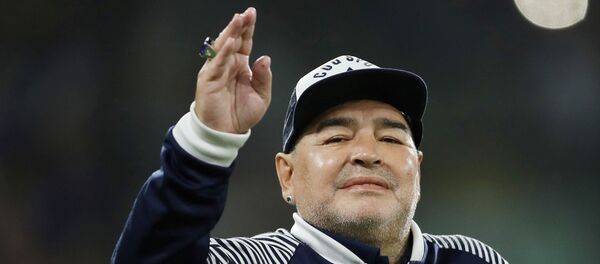 Футболист Диего Марадона Футболист Диего Марадона - Sputnik Lietuva