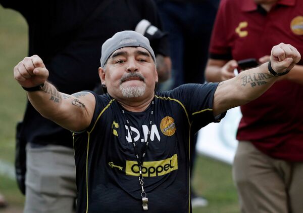 Mirė Diegas Maradona Mirė Diegas Maradona - Sputnik Lietuva