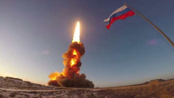 Nufilmuotas naujos priešraketinės raketos paleidimas Rusijoje - Sputnik Lietuva