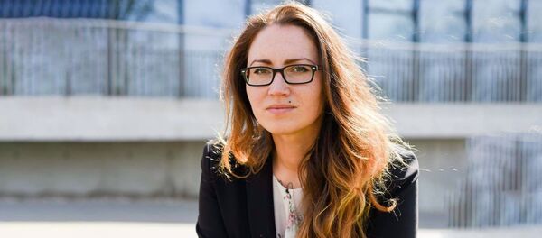 Депутат Сейма Литвы от Партии свободы Эвелина Добровольская - Sputnik Литва