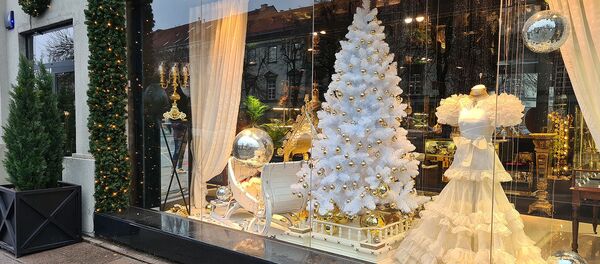 Подготовка Вильнюса к Рождеству и Новому Году Подготовка Вильнюса к Рождеству и Новому Году - Sputnik Lietuva