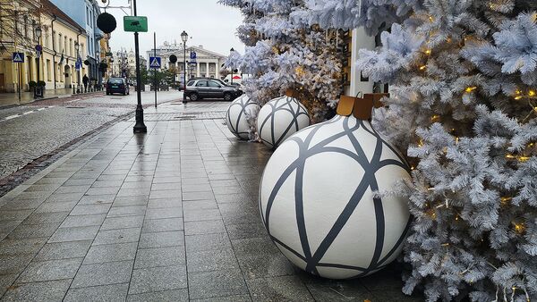 Подготовка Вильнюса к Рождеству и Новому Году - Sputnik Литва