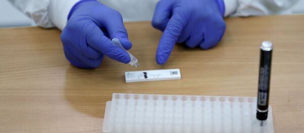Тест на коронавирус Тест на коронавирус - Sputnik Литва