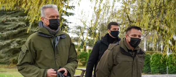 Prezidentas Gitanas Nausėda Žuvinto biosferos rezervate Prezidentas Gitanas Nausėda Žuvinto biosferos rezervate - Sputnik Lietuva