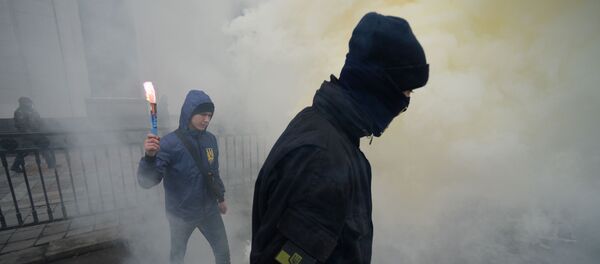 Акции протеста в Киеве, архивное фото - Sputnik Литва