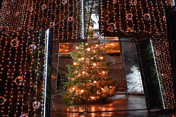 Зажжение Рождественской елки в Вильнюсе - Sputnik Литва