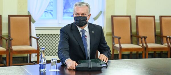 Президент Литвы Гитанас Науседа  - Sputnik Литва