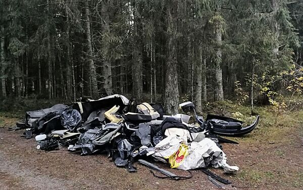 Aplinkosaugininkai nustatė asmenį, miške išmetusį įvairias automobilių dalis Aplinkosaugininkai nustatė asmenį, miške išmetusį įvairias automobilių dalis - Sputnik Lietuva