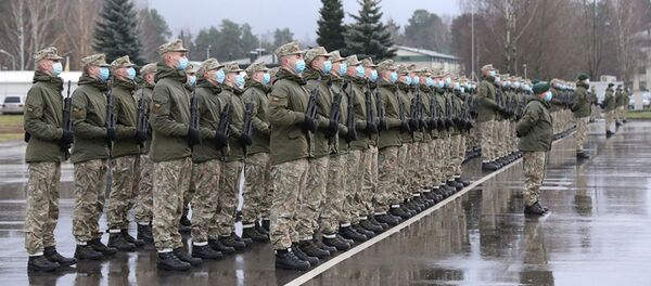 Призывники литовской армии - Sputnik Литва