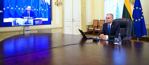 Президент Литвы Гитанас Науседа - Sputnik Литва