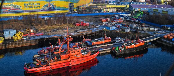 Мурманский морской торговый порт - Sputnik Литва