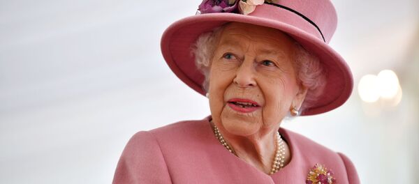 Британская королева Елизавета II, Солсбери, Великобритания - Sputnik Lietuva