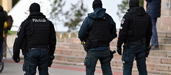 Полицейские в Вильнюсе - Sputnik Литва