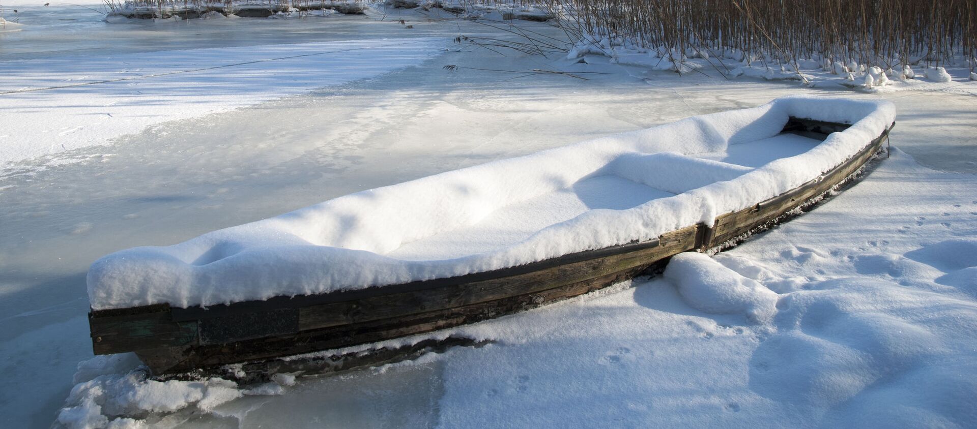 Замерзшее озеро в Литве - Sputnik Lietuva, 1920, 18.01.2021