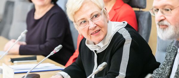 Экс-спикер Сейма Литвы Ирена Дегутене Экс-спикер Сейма Литвы Ирена Дегутене - Sputnik Lietuva