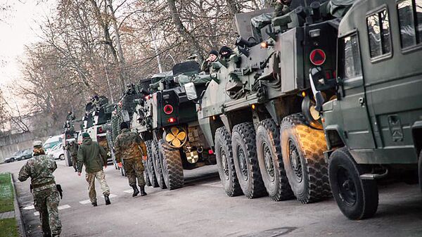 Польские солдаты прошли обучение процедурам передислокации в Литву - Sputnik Литва